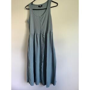Frye midi maxi dress, cottage core, easy button‎